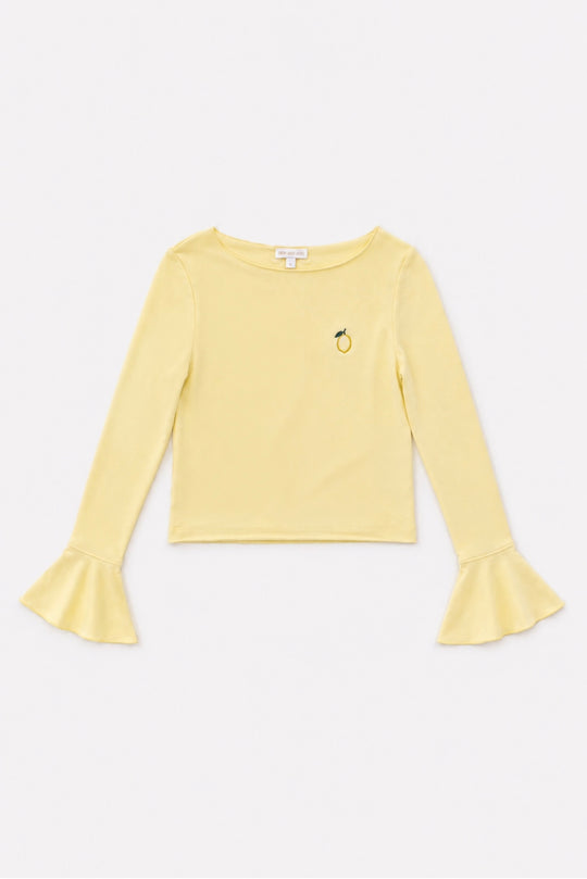 Langarmshirt Damen Lemon Edition