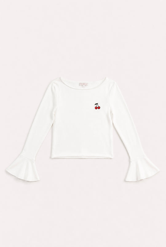 Langarmshirt Damen Cherry Edition